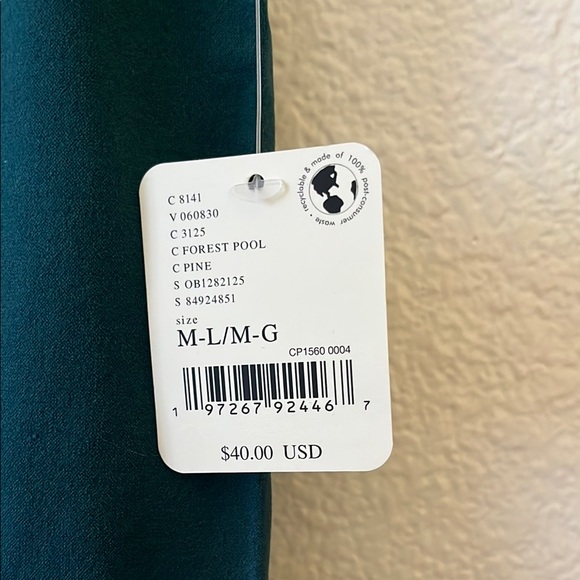 NWT Med/Large‎ Free People stretchy Dark Green Curve hugging thong Bodysuit - Picture 4 of 10